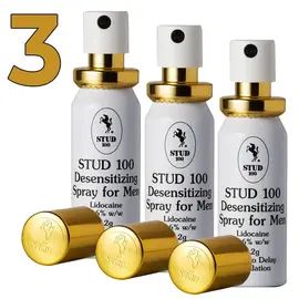 3бр. Спрей за задържане на еякулацията Stud 100