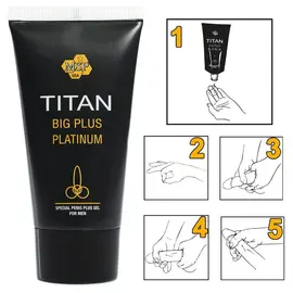 6 x Titan gel - Титан гел платинум за уголемяване на пенисаснимка 3