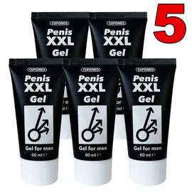 5 x Гел за уголемяване на пениса Penis XXL Gel