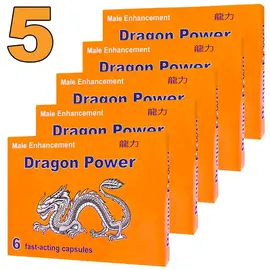 5 x Капсули за ерекция Dragon Power 5x6 капсули