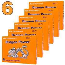 6 x Капсули за ерекция Dragon Power 6x6 капсули