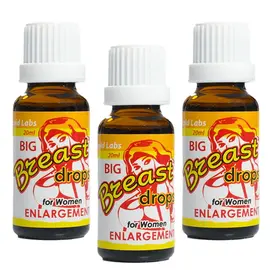 3 x Капки за уголемяване на бюста Big Breast drops