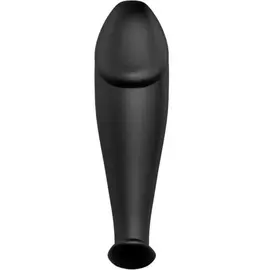 PRETTY LOVE - анална тапа силиконов PENIS FORM черен