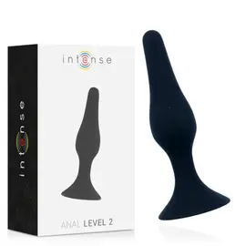 INTENSE - анален LEVEL 2 11.5CM черен