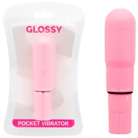 GLOSSY - POCKET вибратор розов