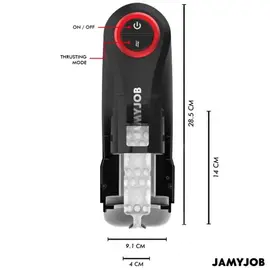 JAMYJOB - GRAVITY автоматичен вагина мастурбатор 5 тласкащи режима и звуков ефект
