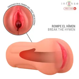 INTENSE FIRST TIME - ERIKA първи път мастурбатор с ефект кървене