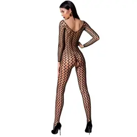 PASSION WOMAN BS068 боди чорапогащник - Черен универсален размерснимка 2
