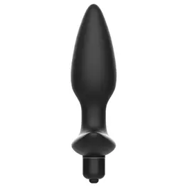 ADDICTED - MASSAGER анална тапа с вибрация черенснимка 2