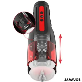 JAMYJOB - CYCLONE автоматичен вагина мастурбатор 10 ротация и тласкащи режимаснимка 2