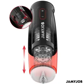 JAMYJOB - STORM автоматичен вагина мастурбатор 10 ротация и тласкащи режимаснимка 2