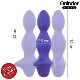 ONINDER CUTE - LOVE BUTT вибриращ анална тапа разширител - FREE WORLDWIDE приложениеснимка 3