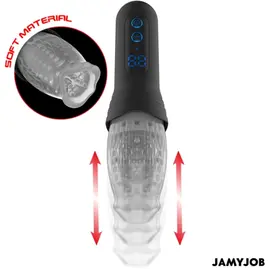 JAMYJOB - BLOW-R мастурбатор с тласкащи и ротацияснимка 4