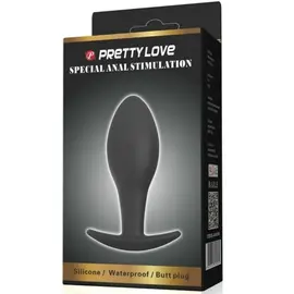 PRETTY LOVE - анална тапа силиконов ANCHOR 8.5 см черенснимка 5