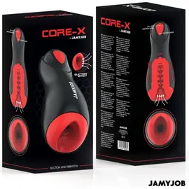 JAMYJOB - CORE-X автоматичен мастурбатор 5 вакуумна стимулация и вибрация режимаснимка 5