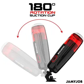 JAMYJOB - STORM автоматичен вагина мастурбатор 10 ротация и тласкащи режимаснимка 5