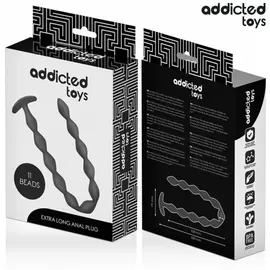 ADDICTED - EXTRA дълъг силиконова анална тапаснимка 5