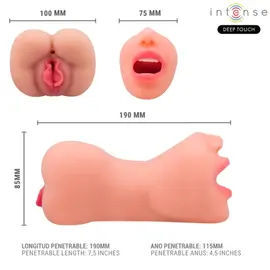 INTENSE DEEP TOUCH - RILEY двоен уста & вагина мастурбаторснимка 5