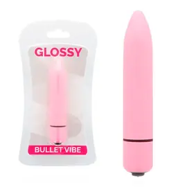 GLOSSY - THIN вибратор DEEP ROSE