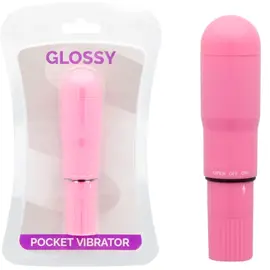 GLOSSY - POCKET вибратор DEEP ROSE