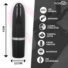 MORESSA - IVY вибратор стимулатор пътен черен