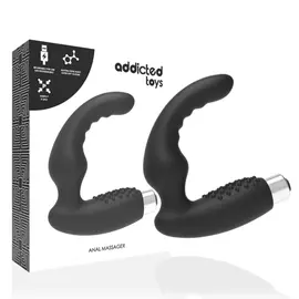 ADDICTED TOYS - PROSTATIC вибратор RECHARGEABLE MODEL 2 - черен