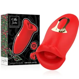 MIA - SICILIA двоен PLEASURE VIBRATING + BITING