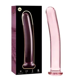 NEBULA SERIES BY IBIZA - MODEL 8 дилдо боросиликатно стъкло розов 14.5 см -O- 2 см