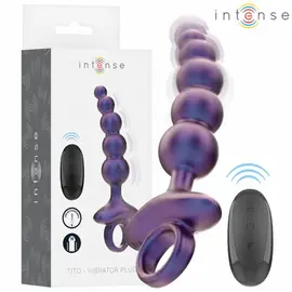 INTENSE - TITO VIBRATING ANAL PLUG MODEL 3 дистанционно управление