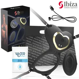 IBIZA - HEART PANTY COUPLE вибратор дистанционно управление