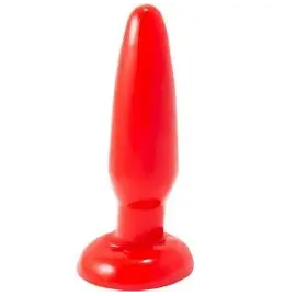 BAILE - SMALL червен ANAL PLUG 15 см
