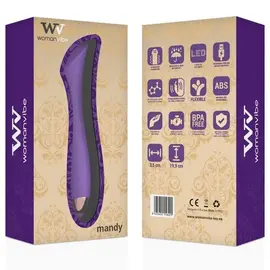 WOMANVIBE - MANDY "K"""" POINT силиконов RECHARGEABLE вибратор"""снимка 2