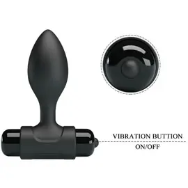 PRETTY LOVE - VIBRA BUTT 10 VIBRATIONS ANAL PLUG черенснимка 2