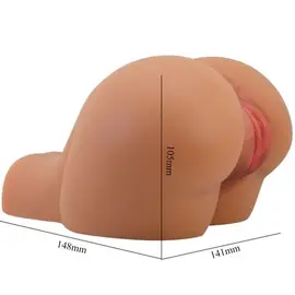 CRAZY BULL - KYLIE ASS вибратор с реалистичен вагина и ANUS дистанционно управление