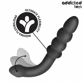 ADDICTED TOYS - Двоен ANAL MASSAGER силиконов 16.5 смснимка 2