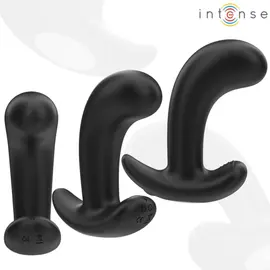 INTENSE - CHANDLER ANAL PLUG 10 VIBRATIONS черен дистанционно управлениеснимка 2