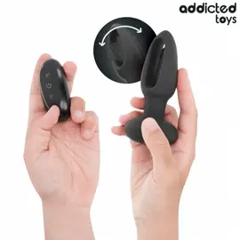 ADDICTED TOYS - ANAL PLUG с VIBRATING TONGUE и дистанционно управлениеснимка 2