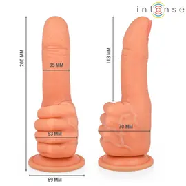 INTENSE - BENDER G-SPOT STIMULATOR FLEXIBLE HAND 11.3 смснимка 2