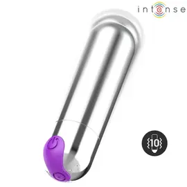 INTENSE - KAREN MINI RECHARGEABLE VIBRATING BULLET сребристснимка 2