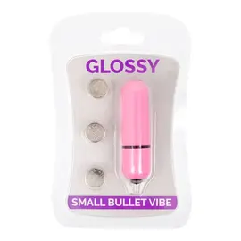 GLOSSY - SMALL вибро куршум вибратор DEEP ROSEснимка 3