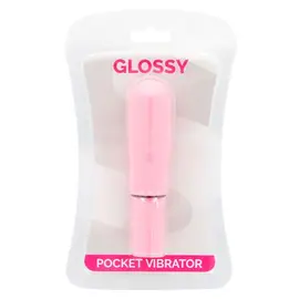 GLOSSY - POCKET вибратор розовснимка 3