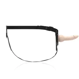 FETISH SUBMISSIVE HARNESS - Телесен реалистичен силиконов 16 смснимка 3