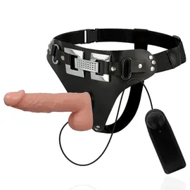 HARNESS ATTRACTION - EMMETT реалистичен вибратор 16.5 см диаметър 3.7 смснимка 3
