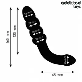 ADDICTED TOYS - Двоен ANAL MASSAGER силиконов 16.5 смснимка 3