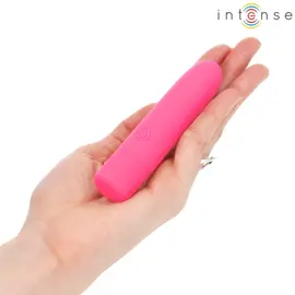 INTENSE - SYMONE USB презареждаем вибриращ вибро куршум 8 вибрации розов 10 X 2.2 смснимка 4