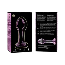 NEBULA SERIES BY IBIZA - MODEL 2 ANAL PLUG боросиликатно стъкло розов 11 см -O- 3.5 смснимка 4