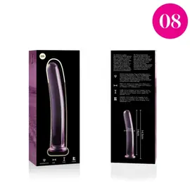 NEBULA SERIES BY IBIZA - MODEL 8 дилдо боросиликатно стъкло розов 14.5 см -O- 2 смснимка 4