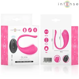 INTENSE - OLIVIA розов VIBRATING EGG с дистанционно управлениеснимка 4