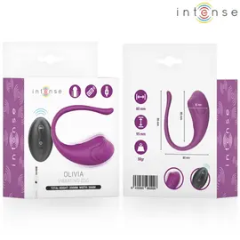 INTENSE - OLIVIA лилав VIBRATING EGG с дистанционно управлениеснимка 4