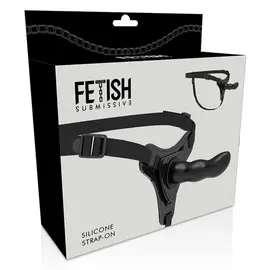FETISH SUBMISSIVE HARNESS - Черен силиконов G-SPOT 16 смснимка 5